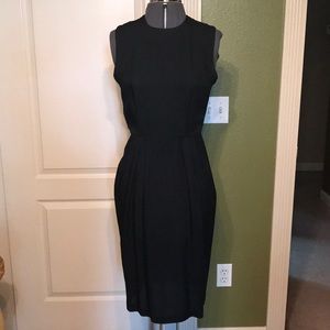 Vintage Black Dress with Pockets